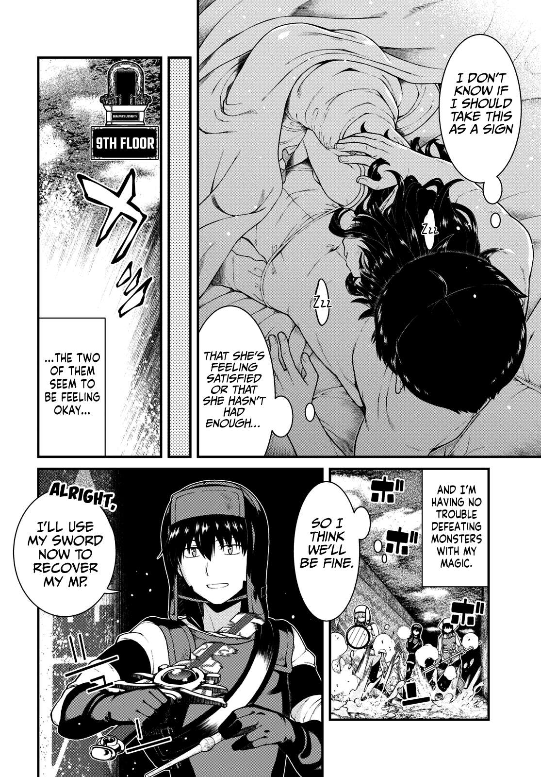 A Harem in the Fantasy World Dungeon, Chapter 75 image 09